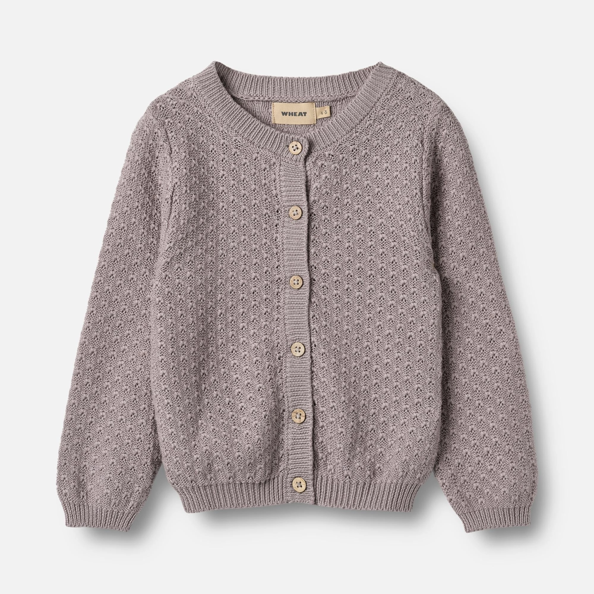 Knit Cardigan Magnella - dusty purple Work Comfort