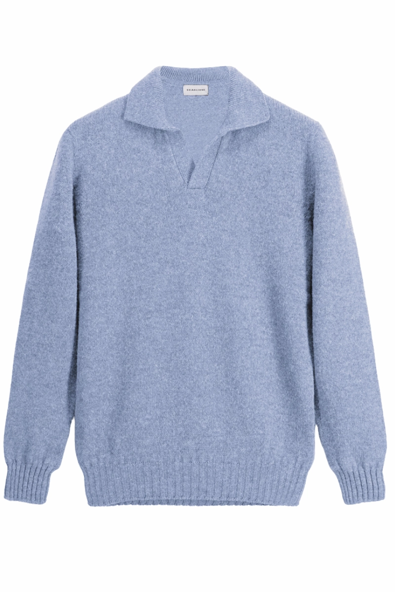 Light Layers Relax Fit Wear Softwool Open Polo