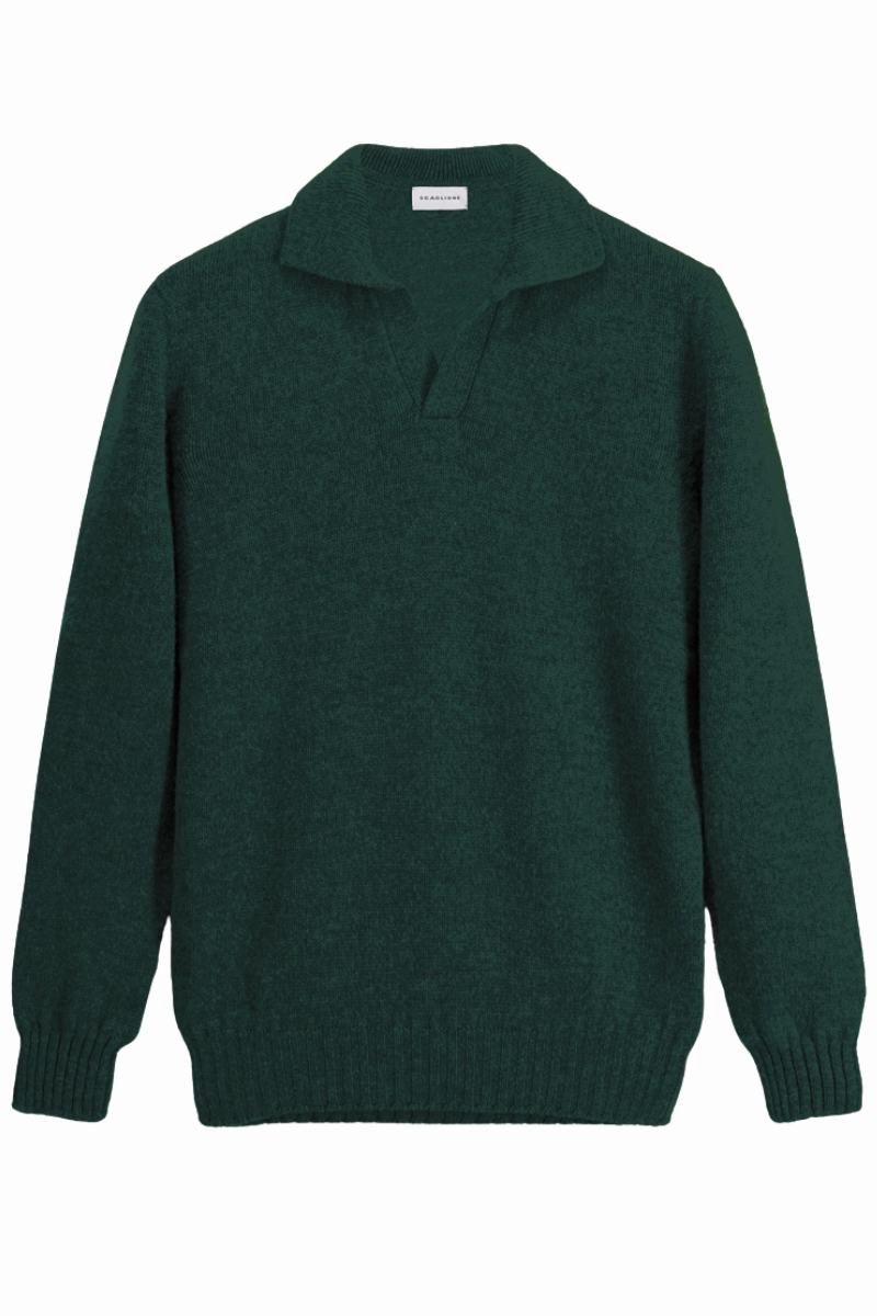 Softwool Open Polo Comfy and Stylish Non Pilling Surface