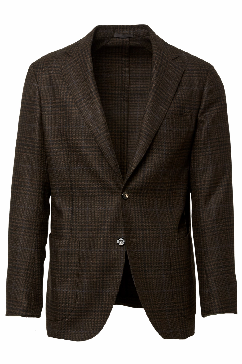 Brown Plaid Sport Jacket Professional Style