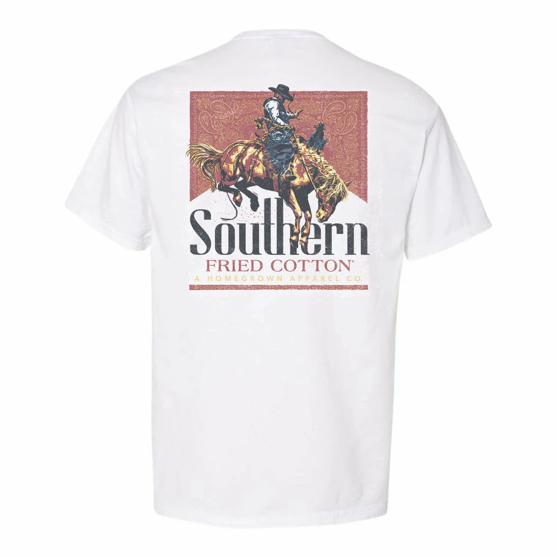 Chic And Comfortable AllDay Comfort Southern Fried Cotton Cowboy Up Tee