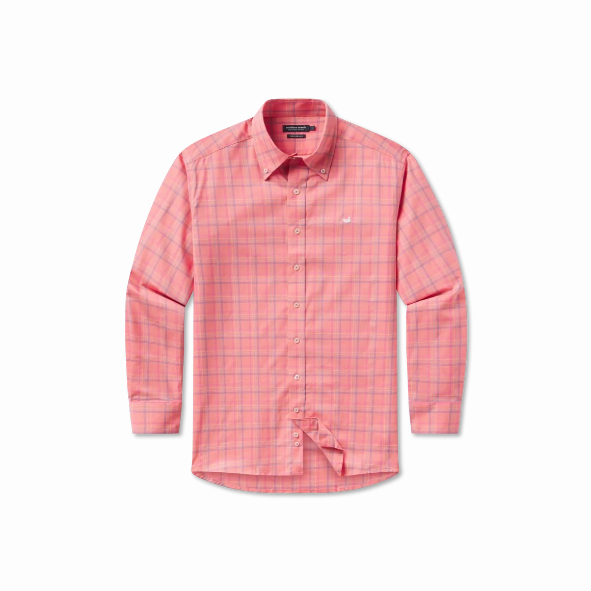 Southern Marsh Chatham Lines Performance Dress Shirt Casual Wear