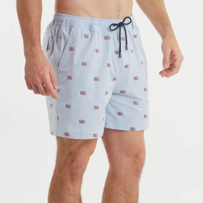 Southern Marsh Southernclassics Swim Trunk - Chambray Flags Running Gear