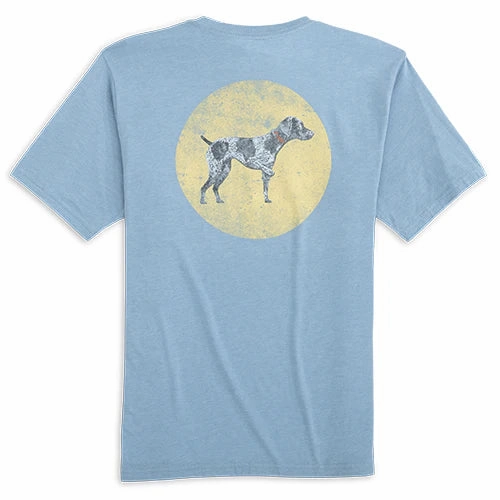 Cozy Wear Southern Point Vintage Greyton Circle Short Sleeve Tee