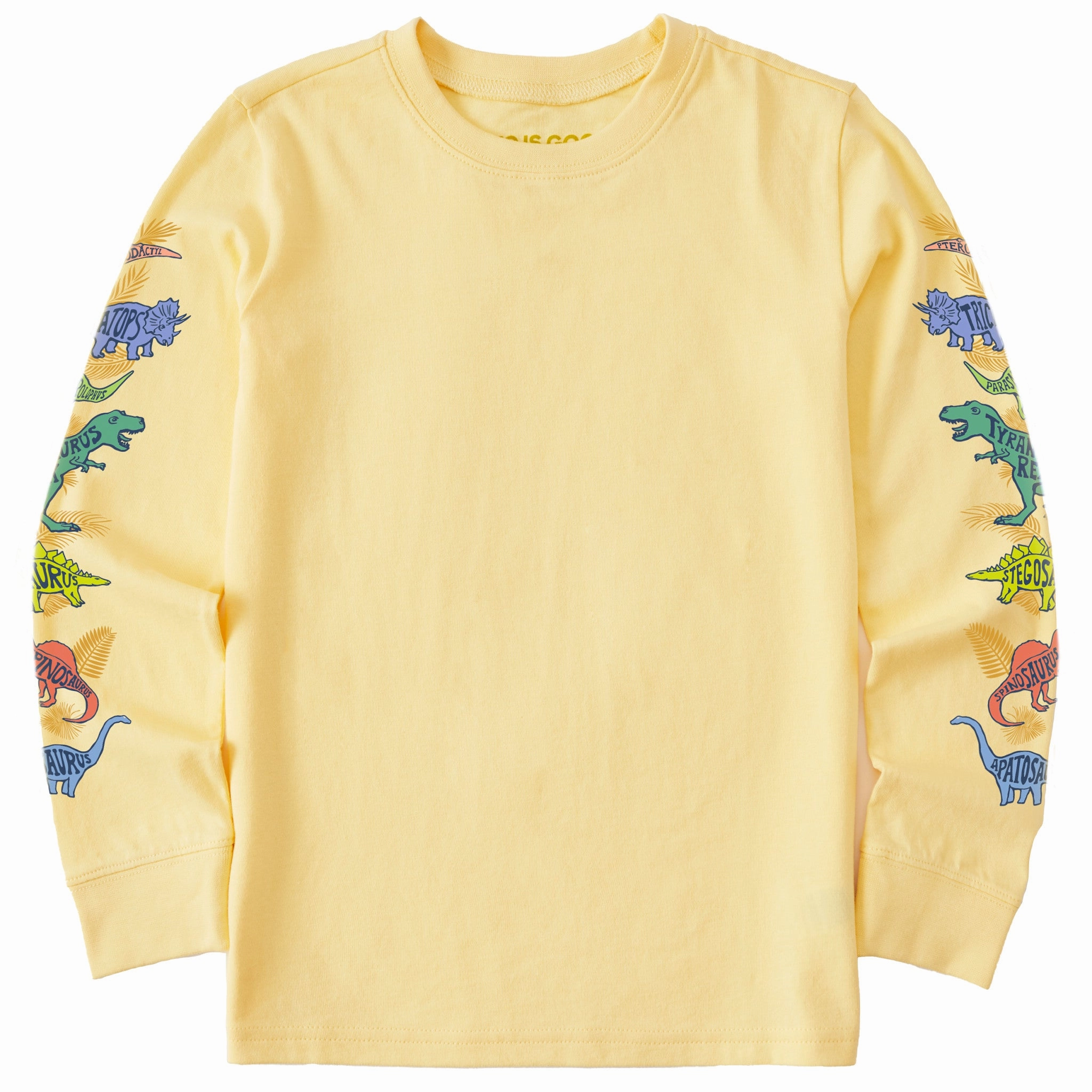AllDay Comfort Kids Dinosaurs Long Sleeve Crusher Tee