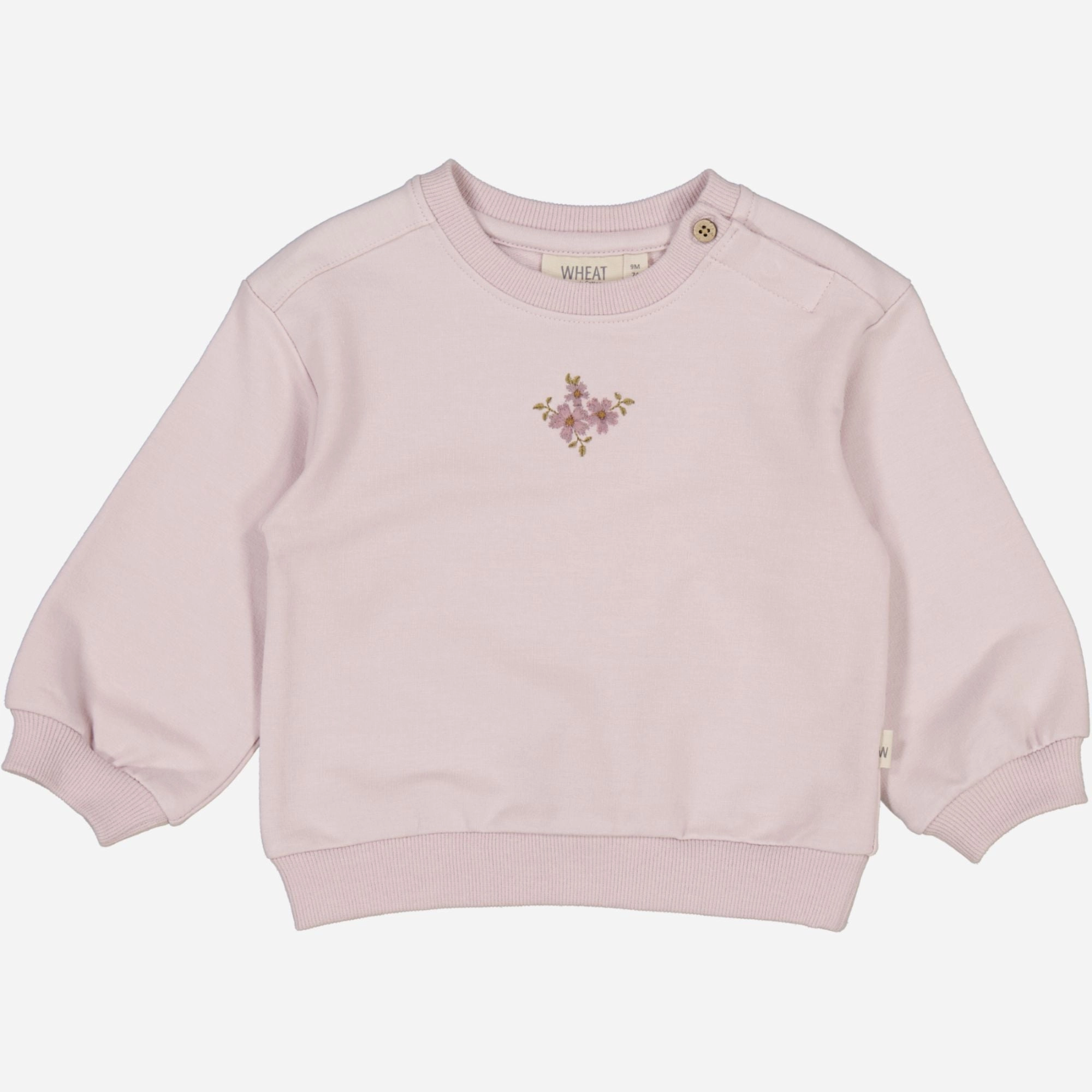 Relaxed Fit Sweatshirt Eliza Embroidery | Baby - soft lilac