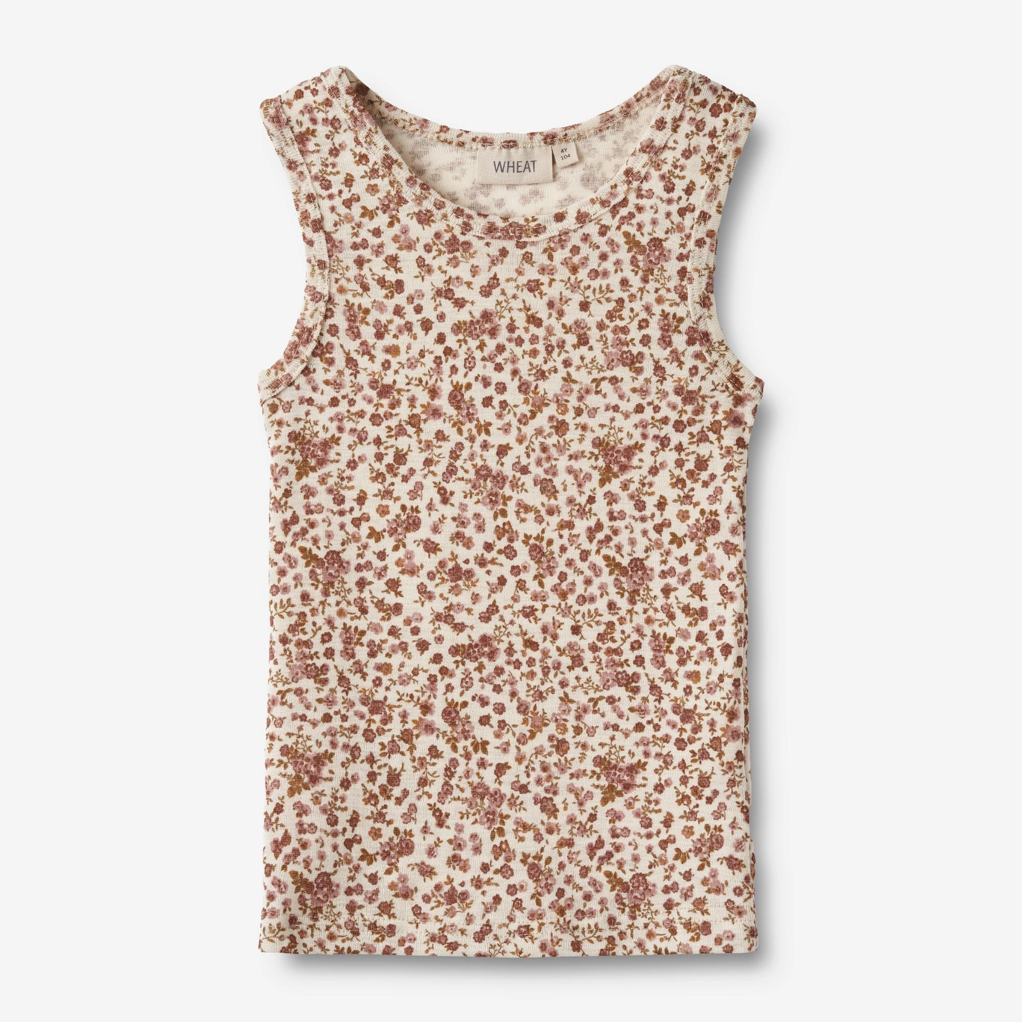 Street Ready FadeResistant Treatment Wool Singlet Iggy - rose flowers
