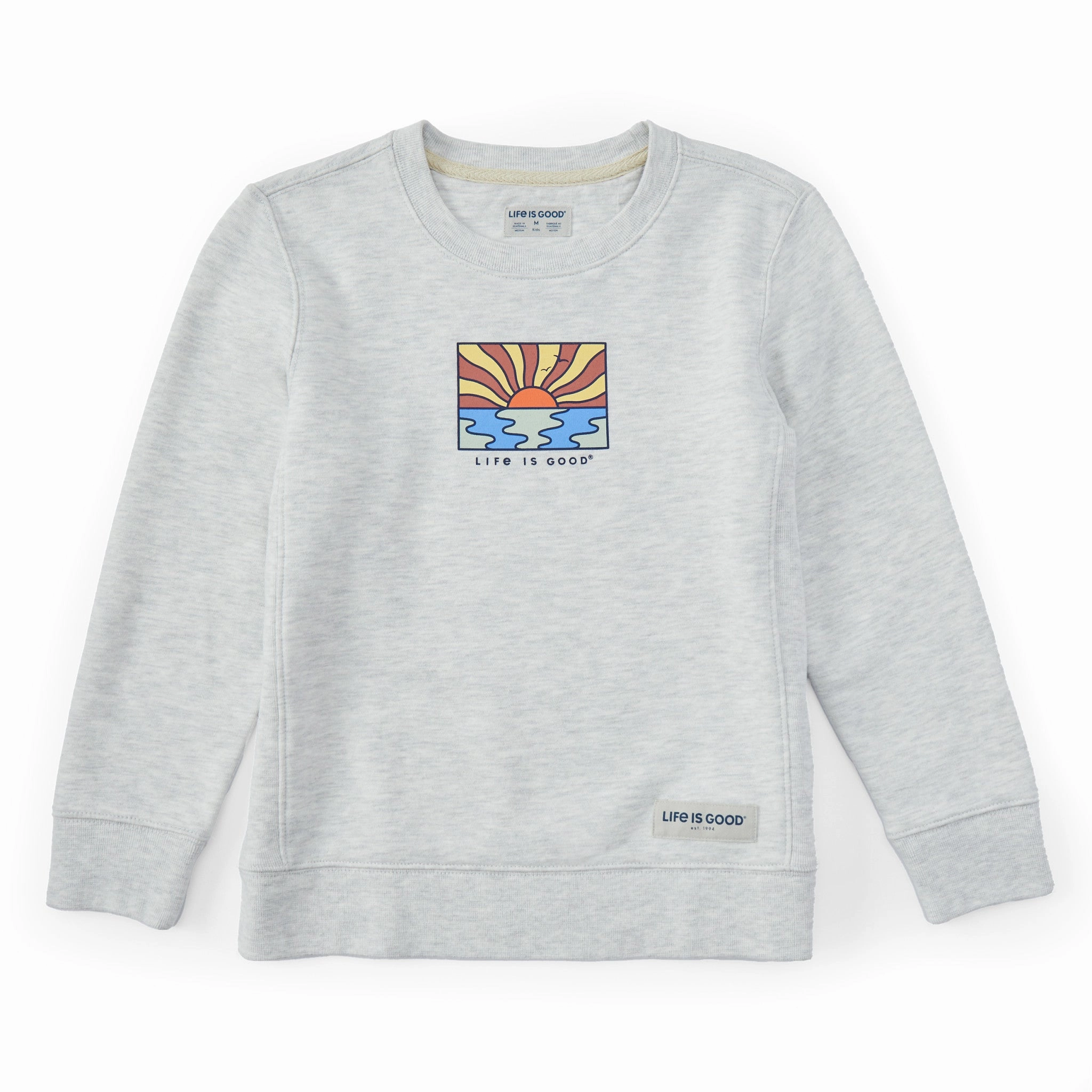 Running wear Kids Sun Ocean Icon Simply True Fleece Crew
