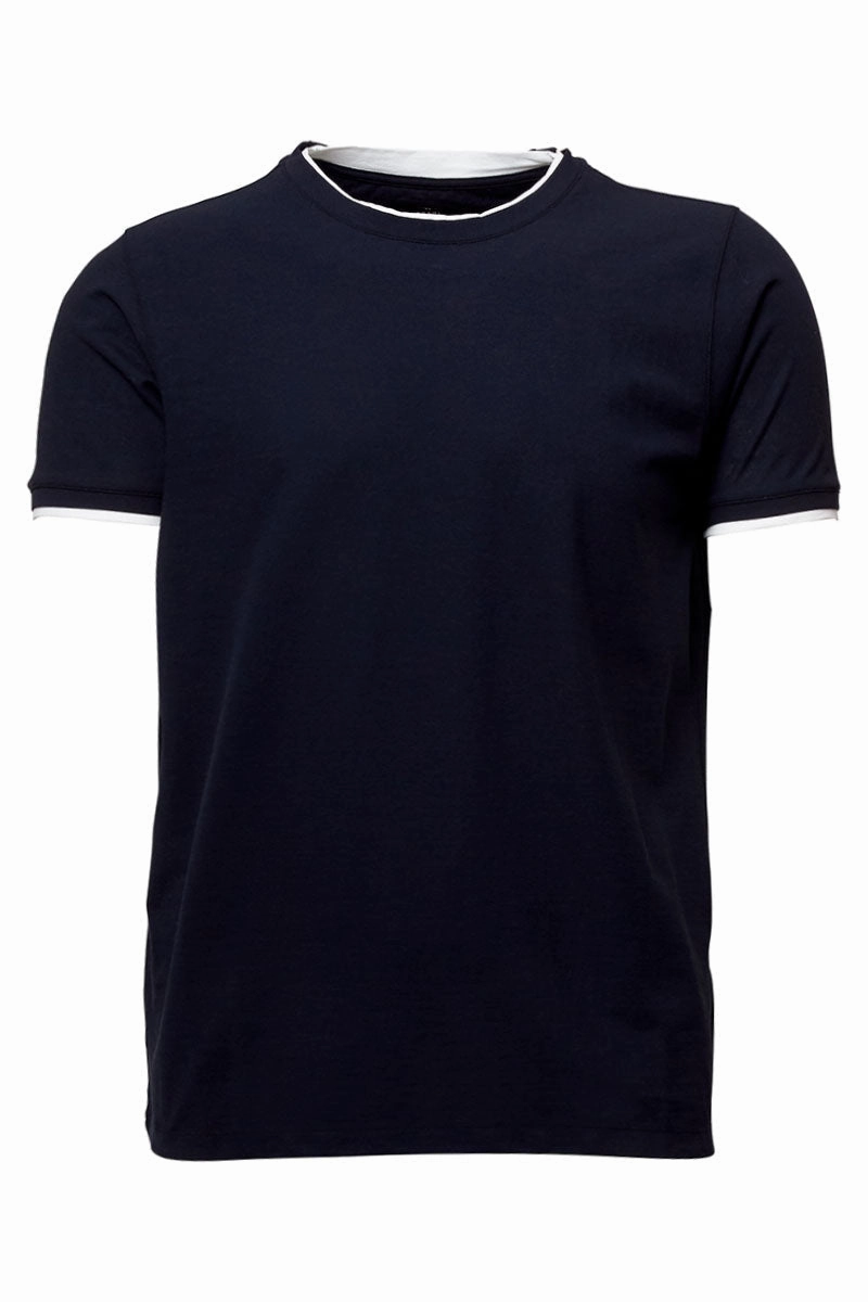 Friction Free Inner Lining Effortless Wearable Cotton Crepe T-Shirt