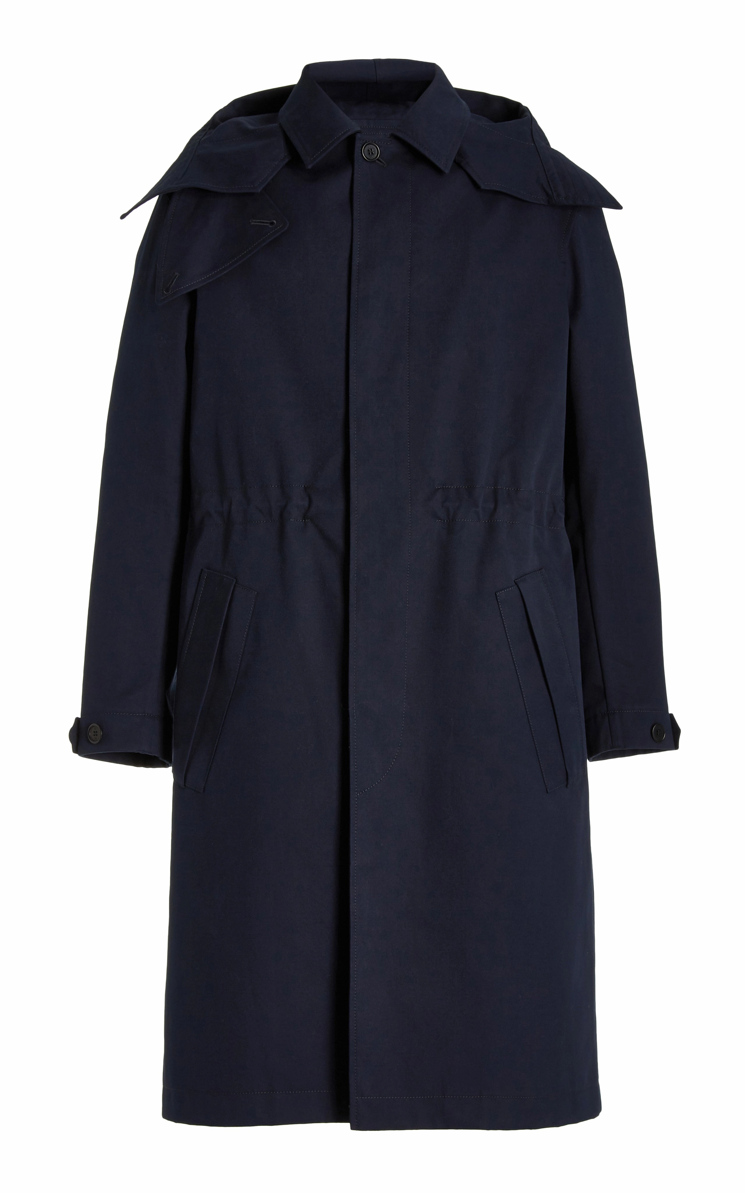 Recommendation Malraux Parka in Dark Navy Cotton