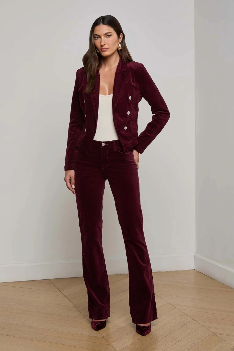 Wayne Velvet Blazer Heat Keep VentilatedPanels