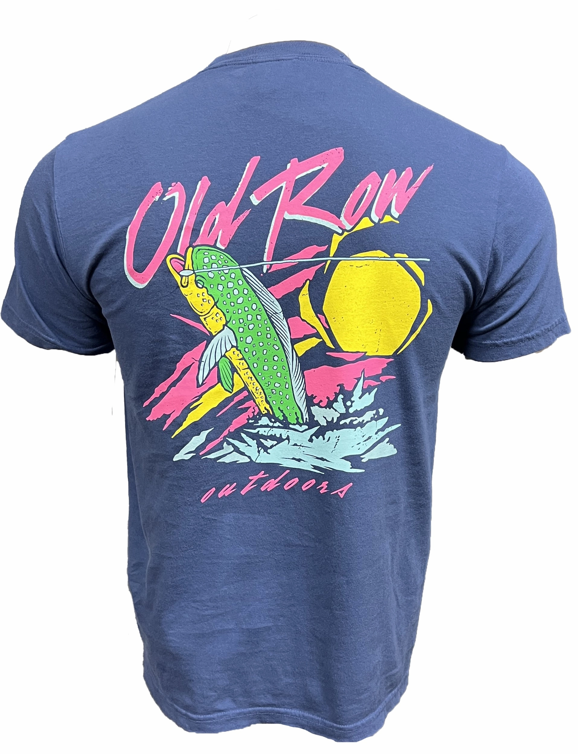 Old Row Neon Mahi SS Tee Comfy Casual Wear