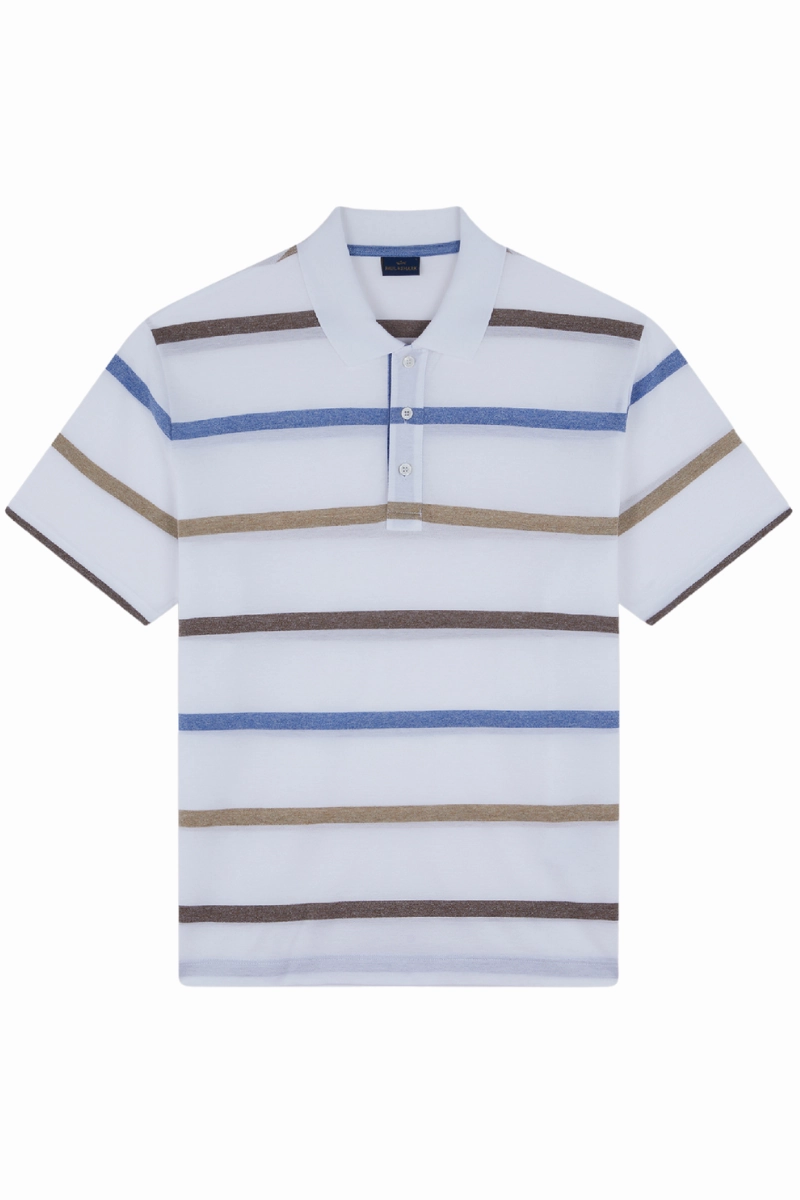 Stripe Polo EasyCare Textile