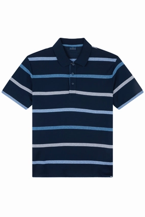 Weekend Brunch Sleek Layers Stripe Polo