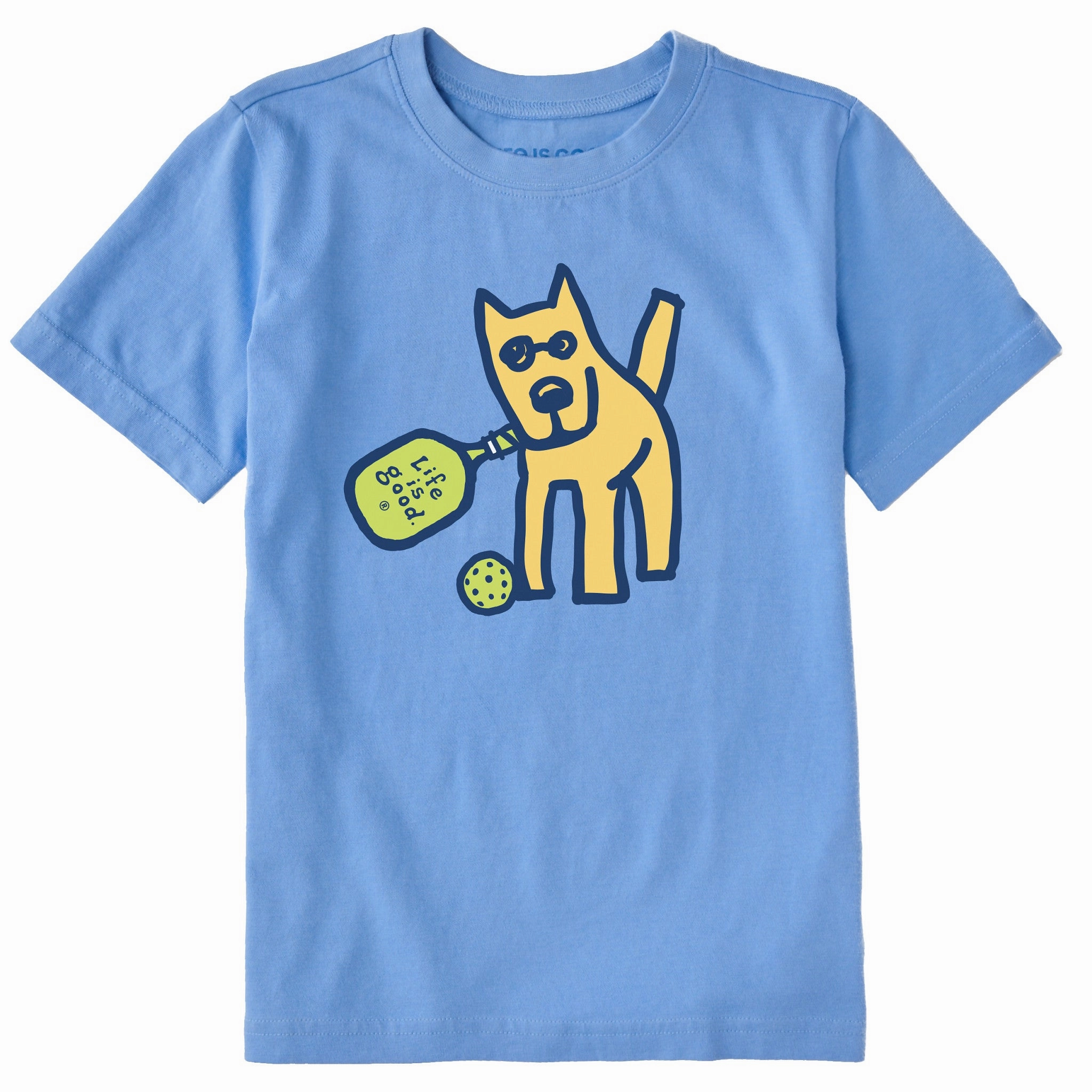 Kids Rocket Pickleball Short Sleeve Crusher Tee Daily Style