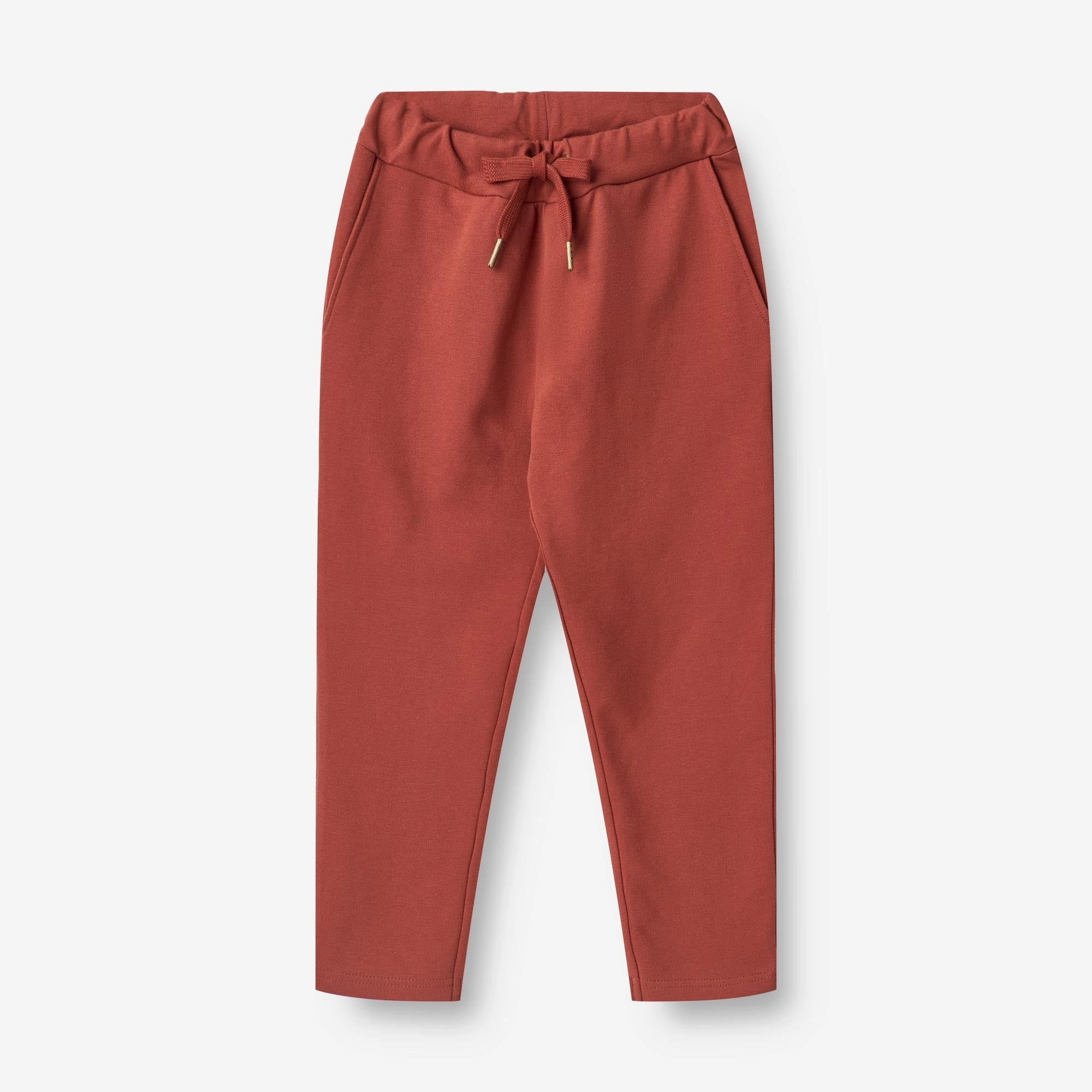Sweatpants Vian - red Side slits