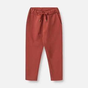 Sweatpants Vian - red Side slits