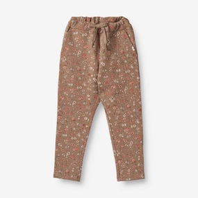 Mid-rise fit Padded hips Sweatpants Vibe - cocoa brown meadow