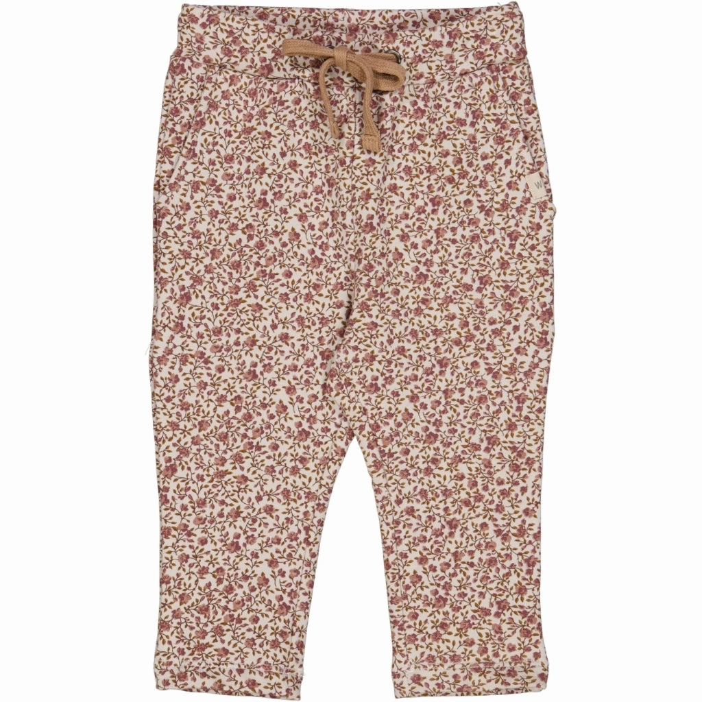 Neutral Look Contrast Trim Sweatpants Vibe - morning dove flowers
