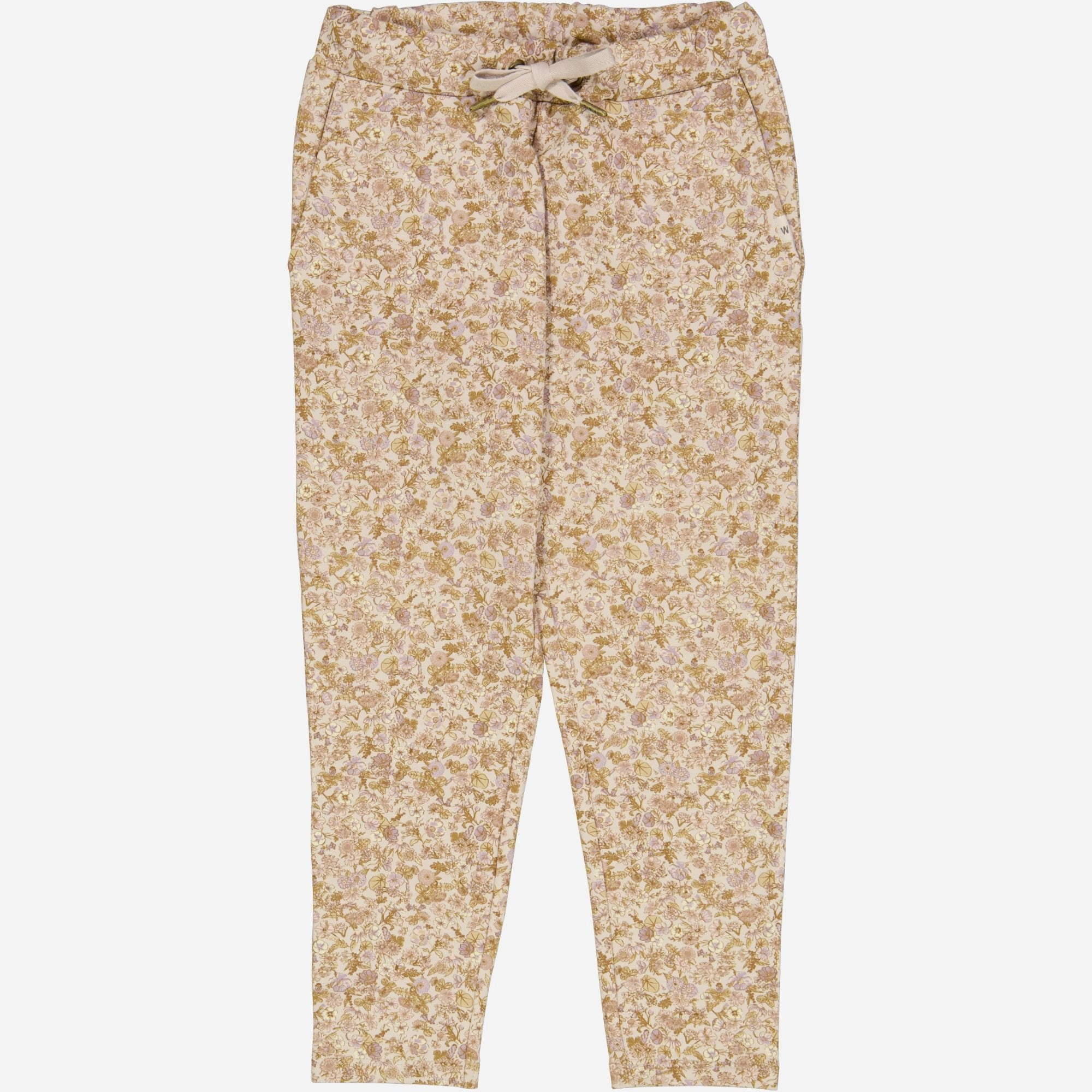Sweatpants Vibe - pale lilac flower field Cozy Design