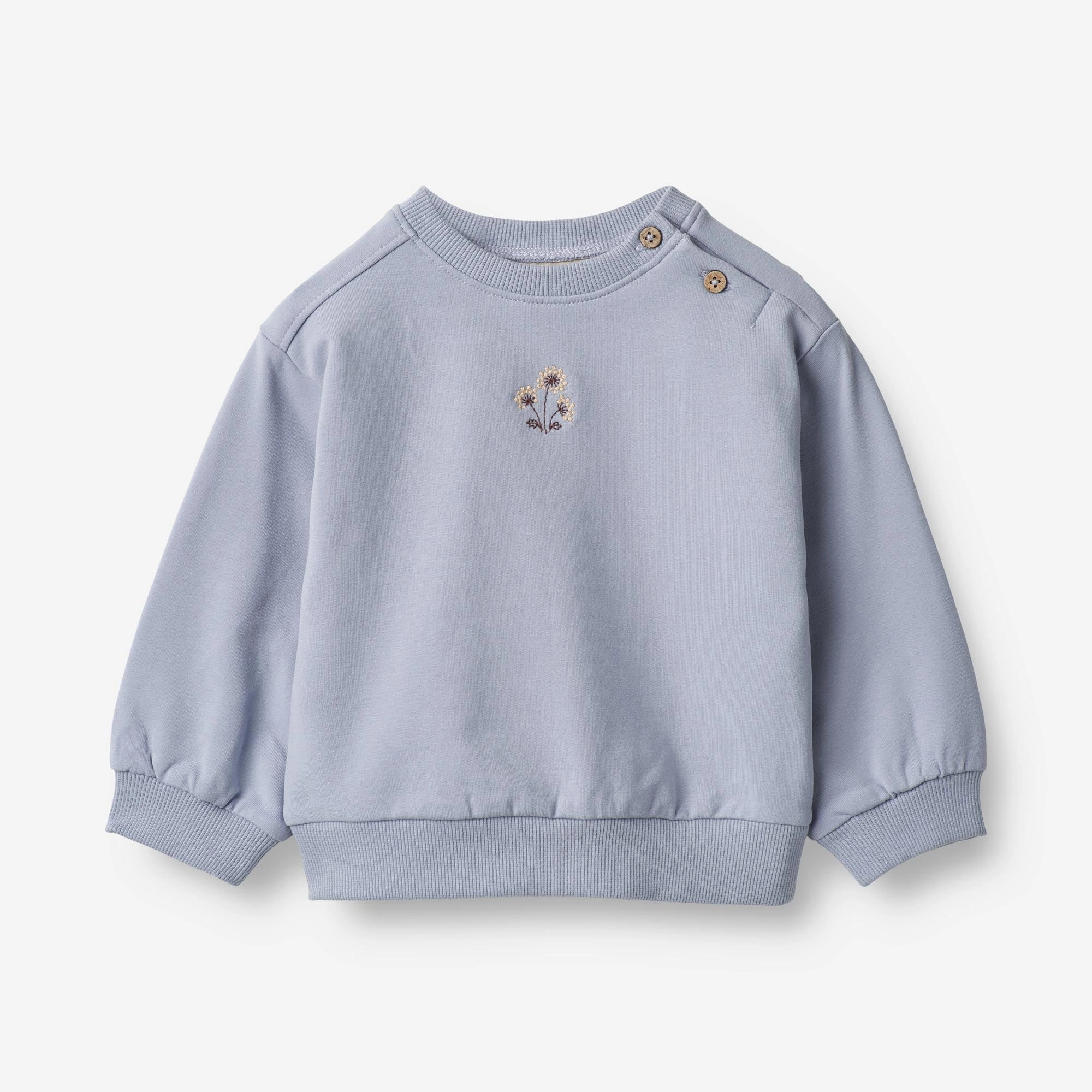Sweatshirt Eliza Embroidery | Baby - ice purple Comfort Hoodie product hat style statement