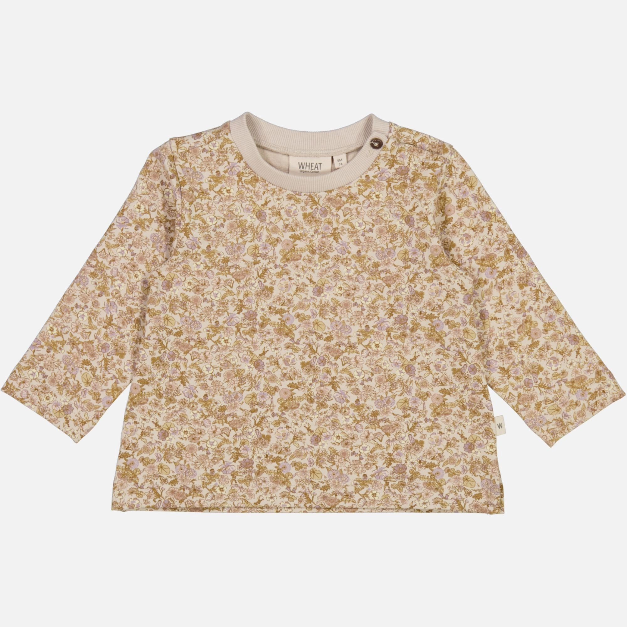 Sweatshirt Linea | Baby - pale lilac flower field product dancing suitable rhythm Sporty essentials