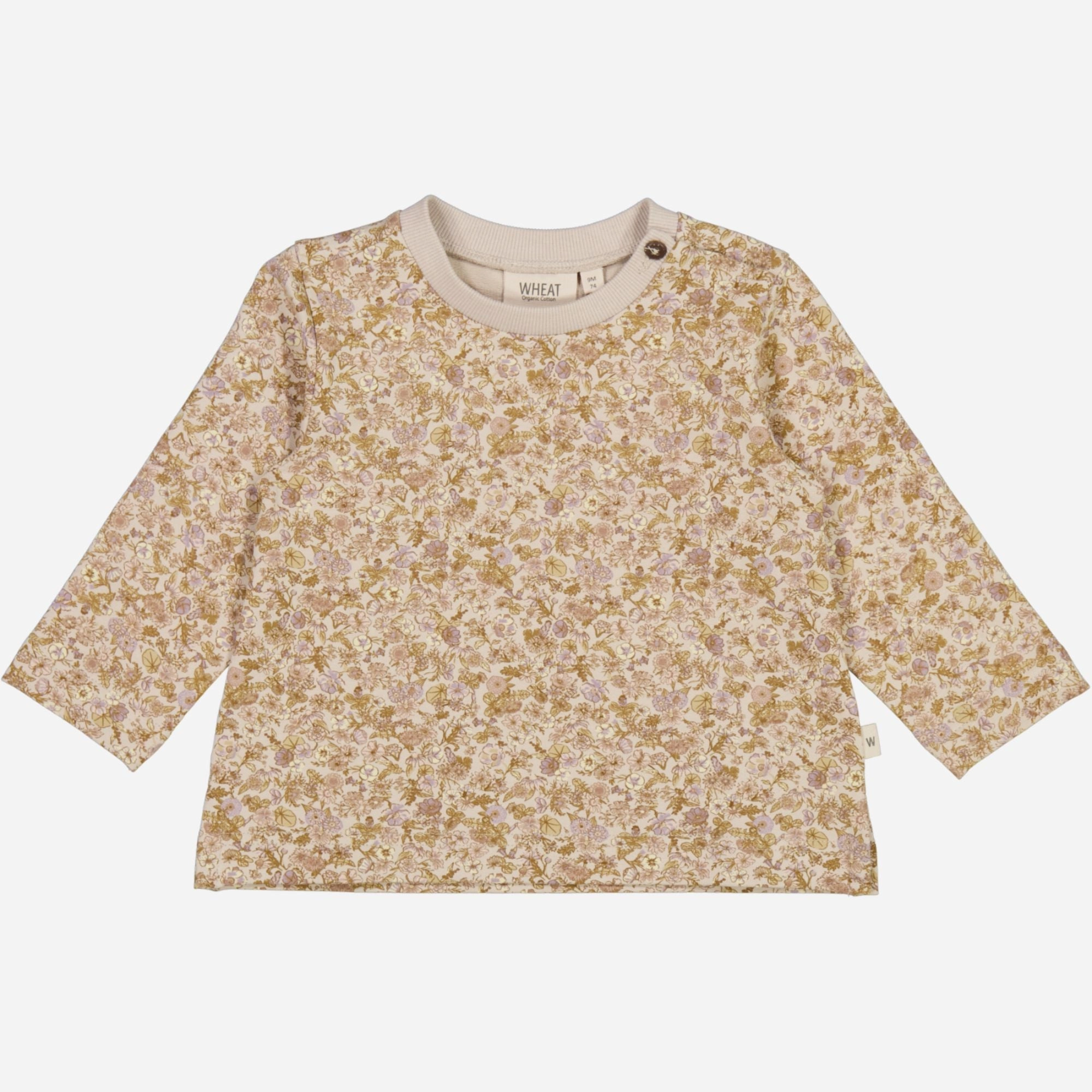 Trendy Basics Sweatshirt Linea | Baby - pale lilac flower field