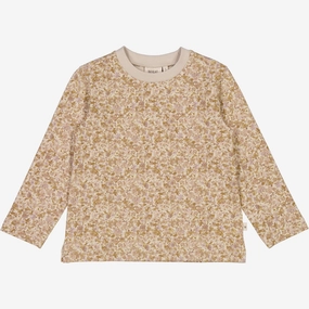 Sweatshirt Linea - pale lilac flower field good for weekends