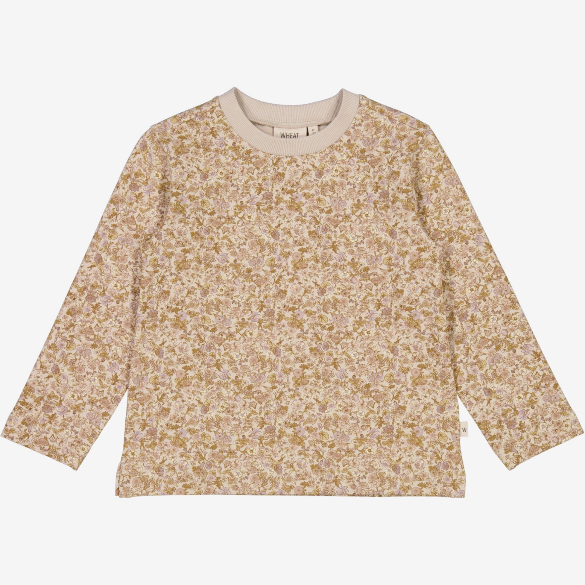 Sweatshirt Linea - pale lilac flower field Trendy Wearable wrinkle free