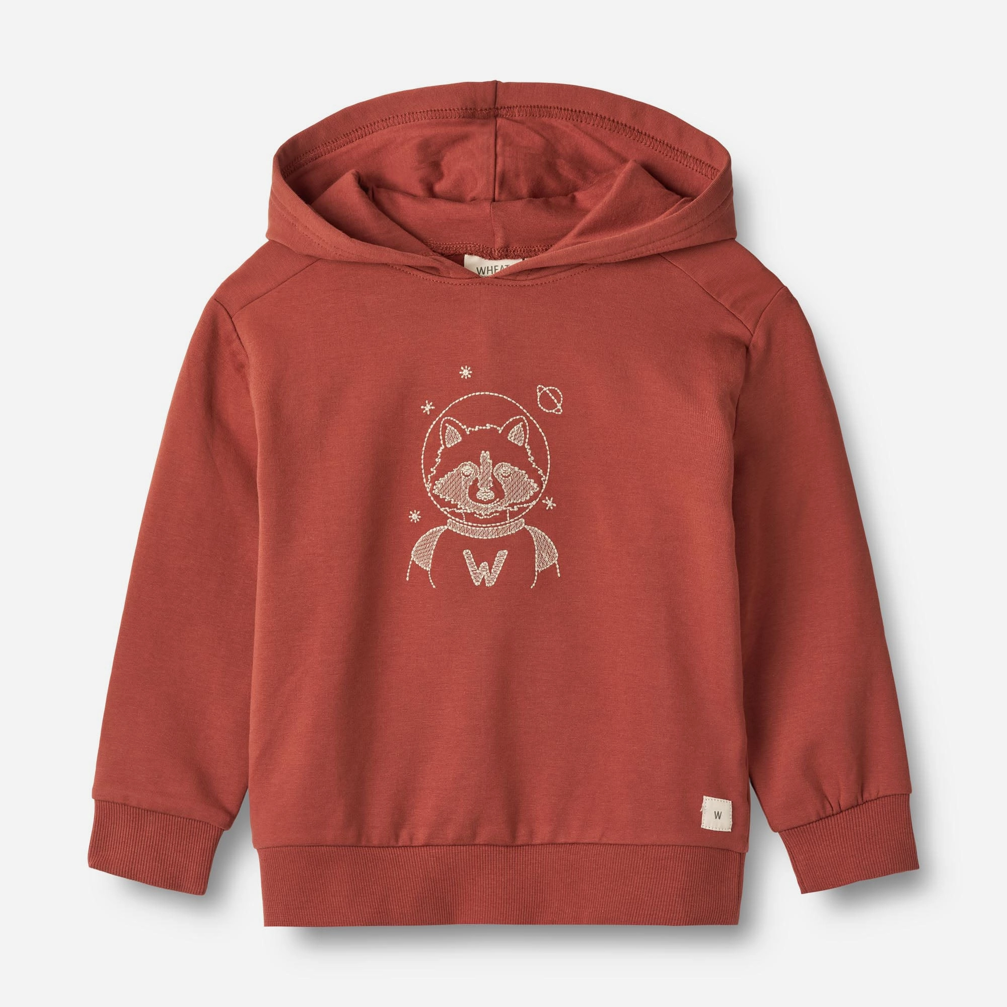 eyewear accents Sweatshirt Space Racoon - red