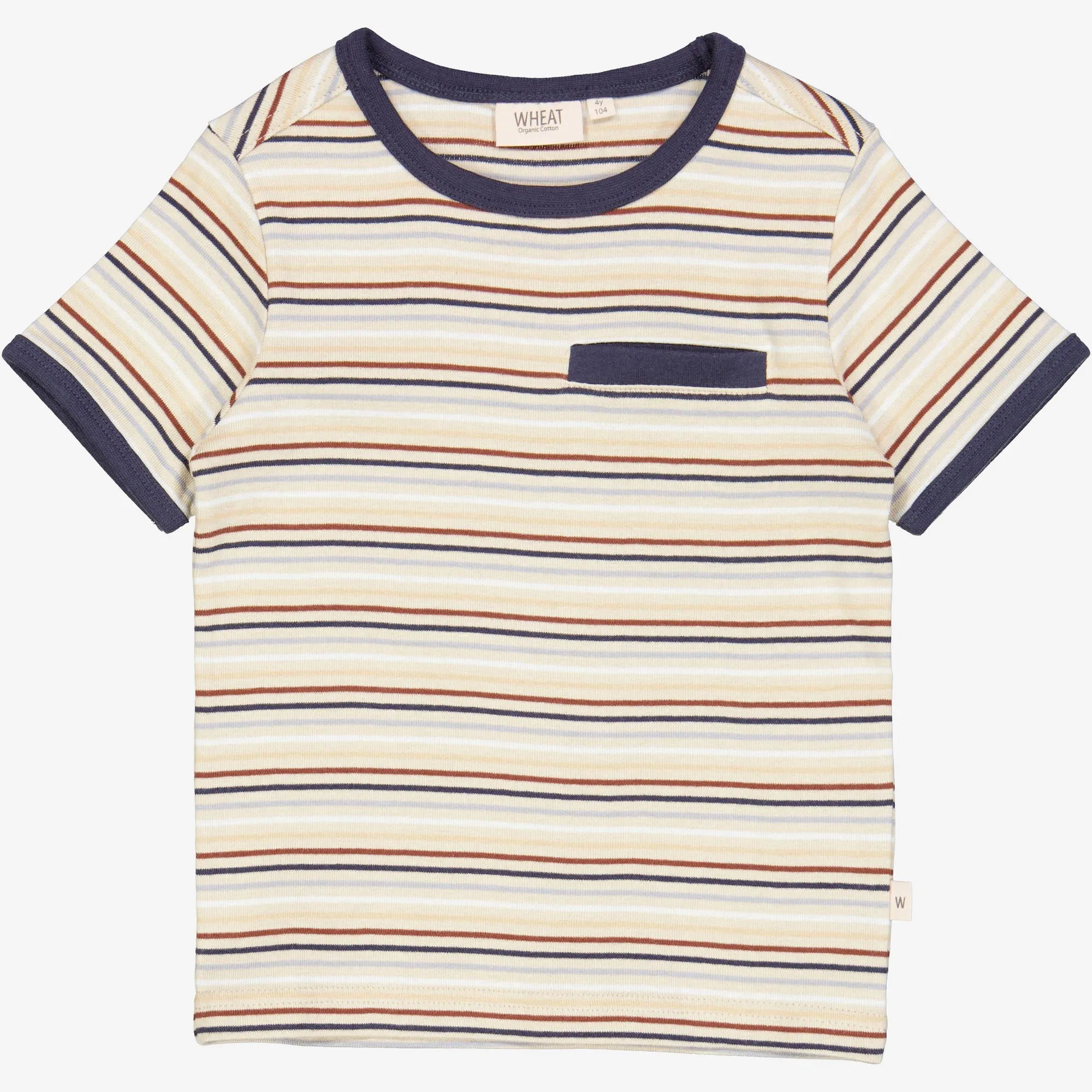 Relaxed Comfort Look T-Shirt Bosse - multi stripe