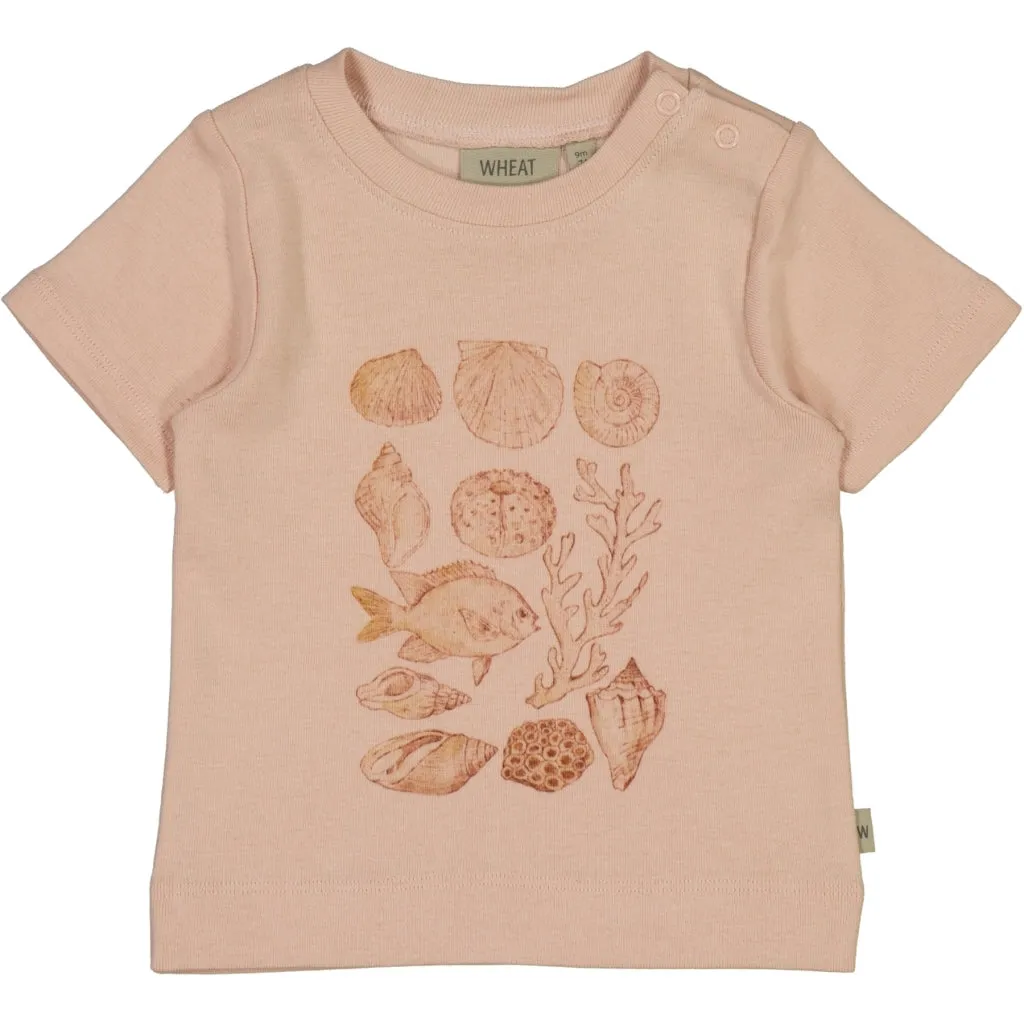 Smart Design Hiking durability T-Shirt Sea Treasures - rose sand