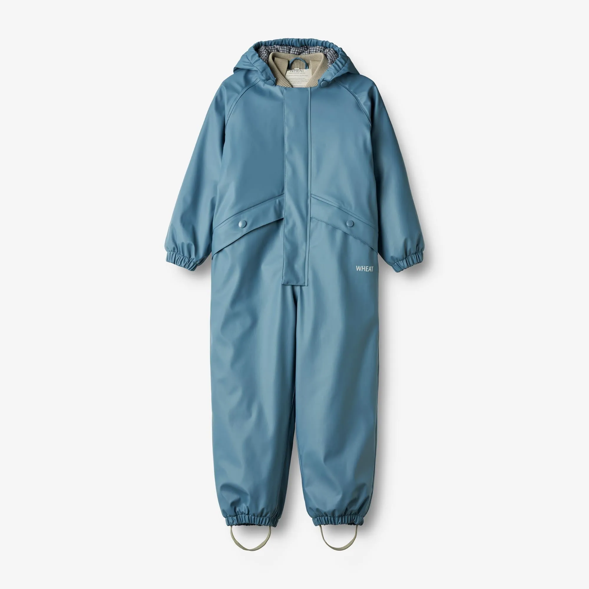 Lightweight Shell Anti Pilling Texture Thermo Rainsuit Aiko - blue fusion