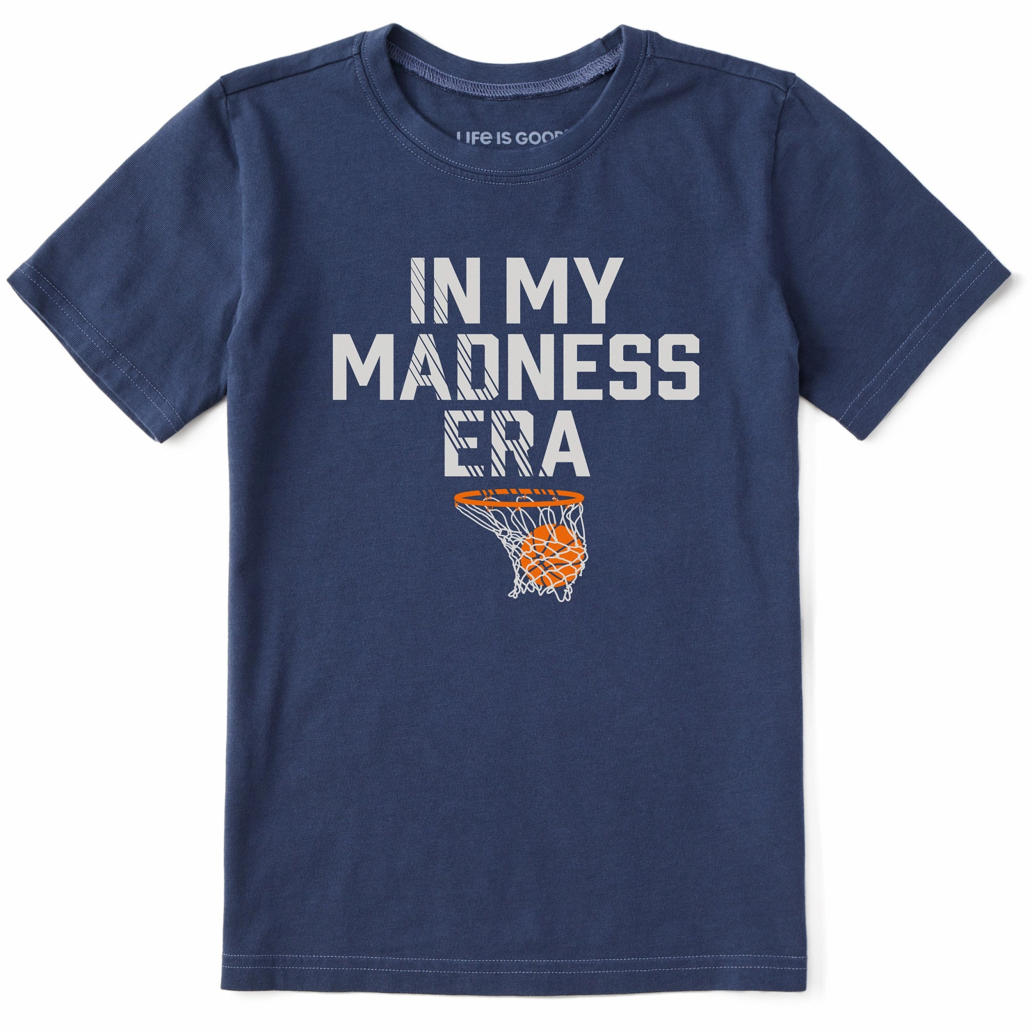 Premium Comfort Ultra Soft Finish Kids In My Madness Era Short Sleeve Crusher Tee