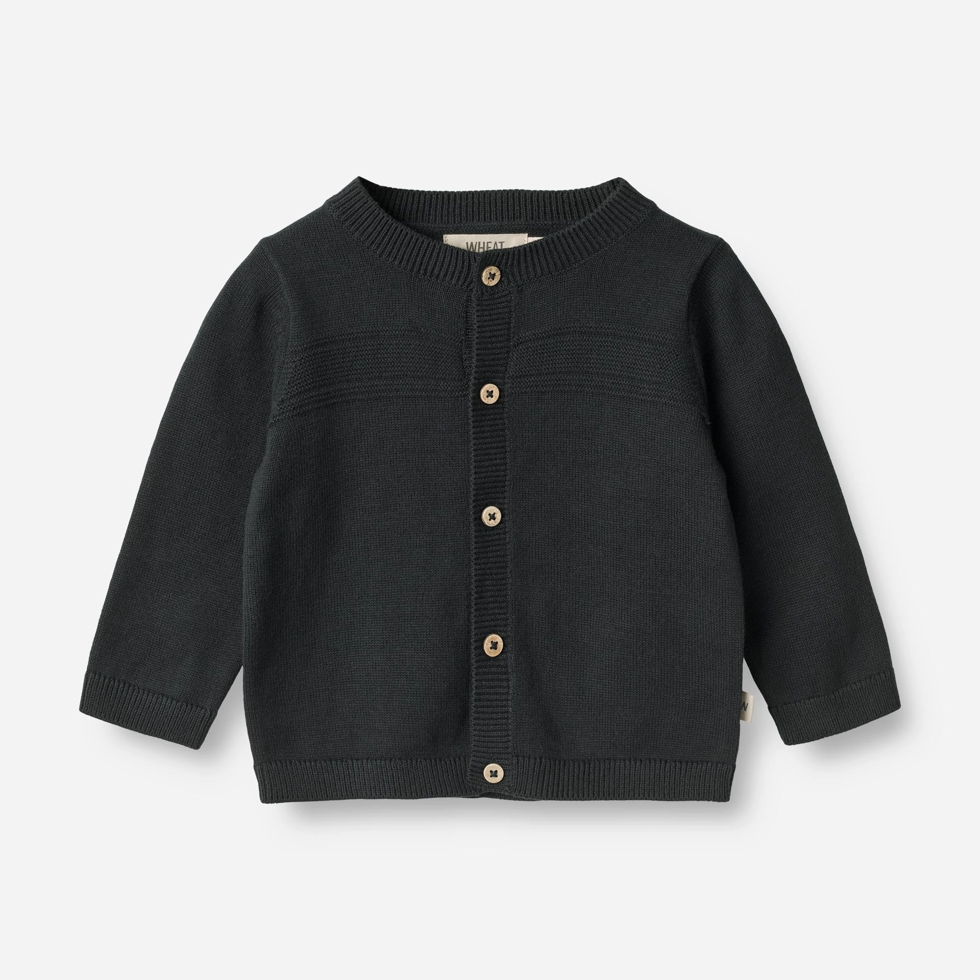 Knit Cardigan Sofus | Baby - navy Antibacterial Finish Daily Casual Style