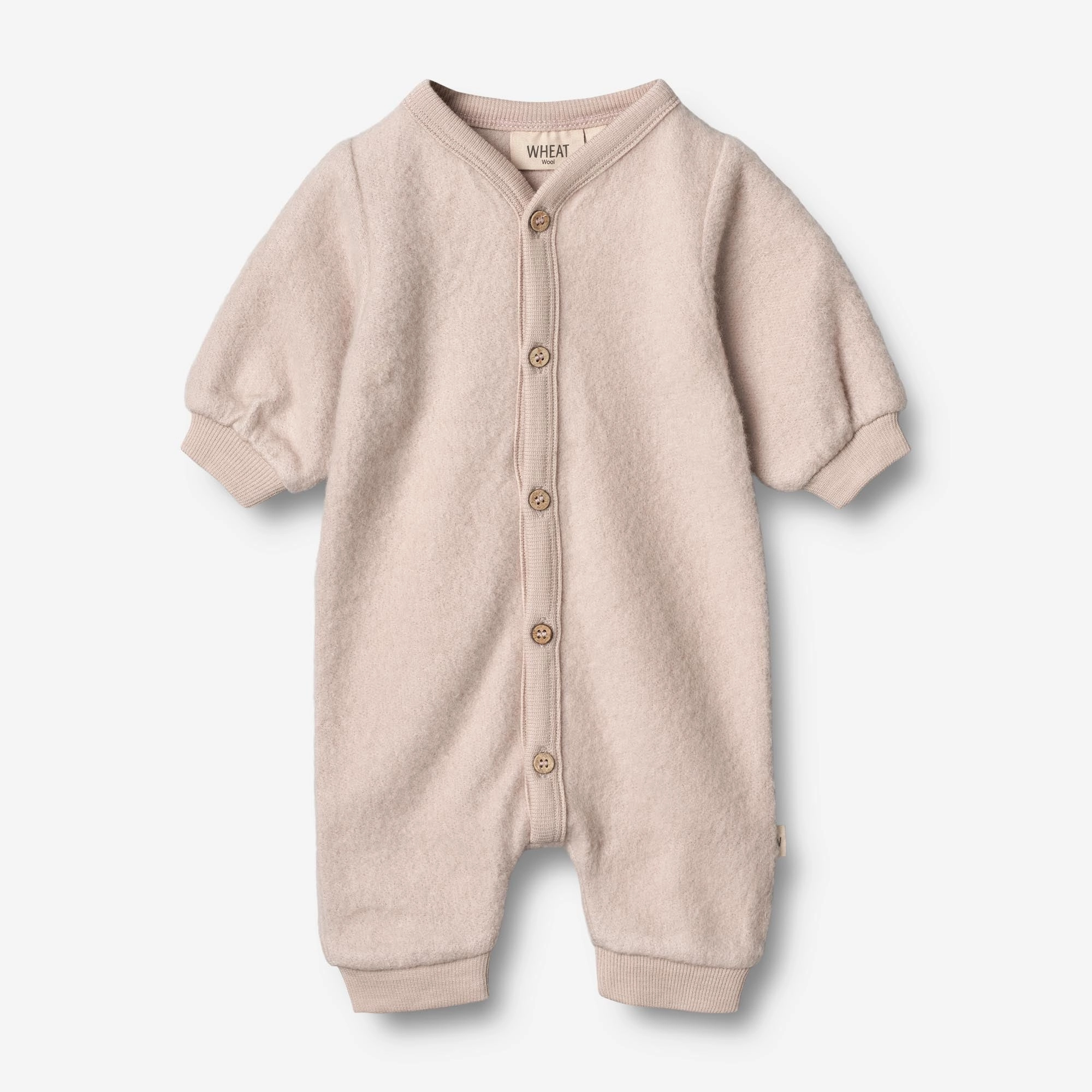 Wool Fleece Jumpsuit | Baby - pale lilac Fall Ready Day Layer