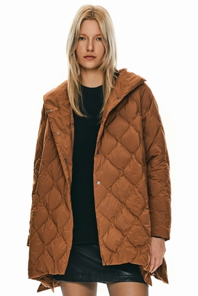 wallet Essential Layer Oversized Quilted Puffer Jacket Lightweight with Pockets
