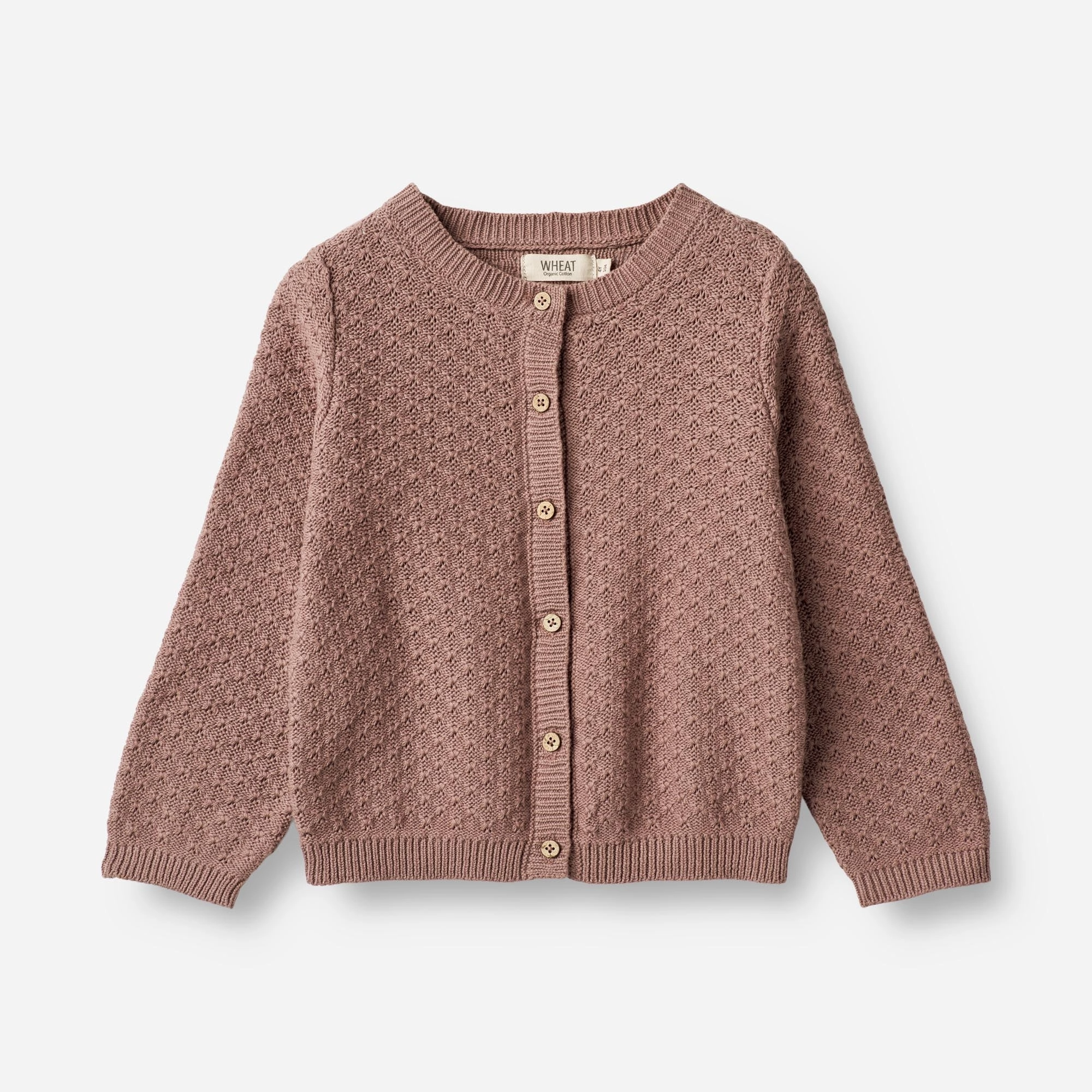 Drop Shoulder Design Quick drying material Knit Cardigan Magnella - lavender rose