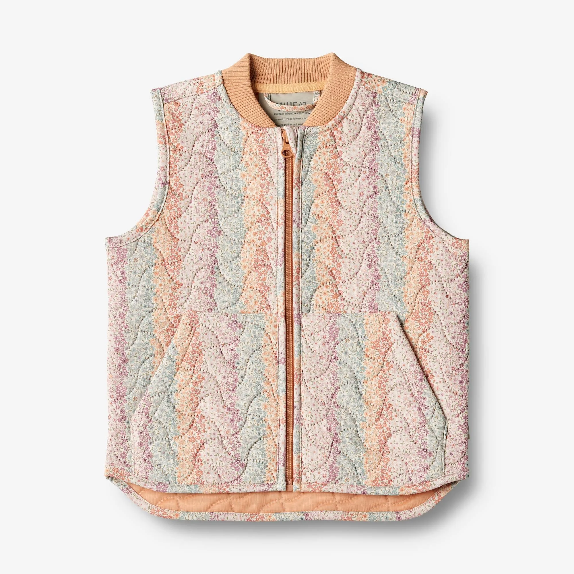 Thermo Gilet Ede - rainbow flowers Classic Casual Look Quick drying material