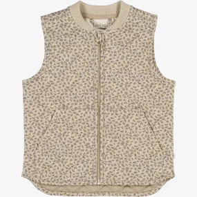 Thermo Gilet Ede - watercolor insects Fashion Event Snag Free Zipper Technology