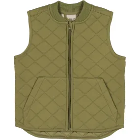 Thermo Gilet Eden - olive Microfiber Shell
