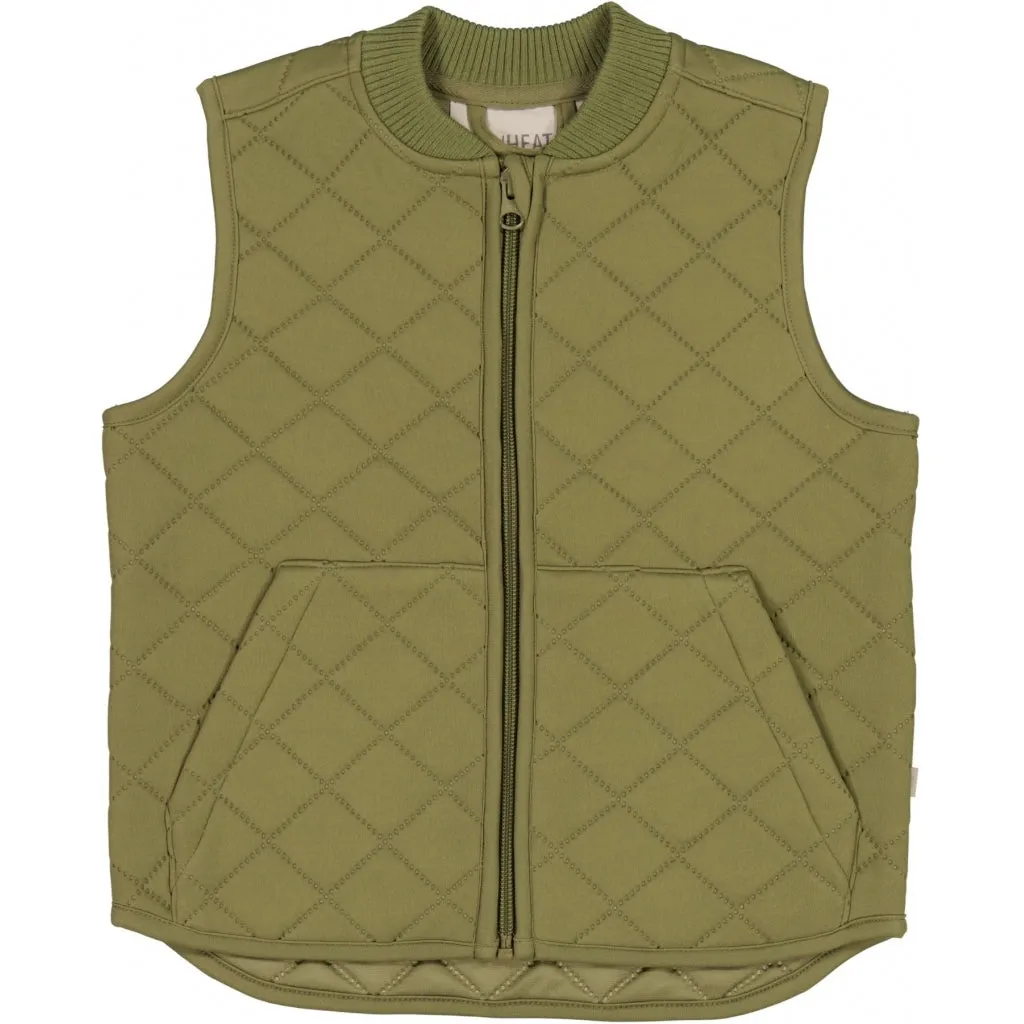 Thermo Gilet Eden - olive Microfiber Shell