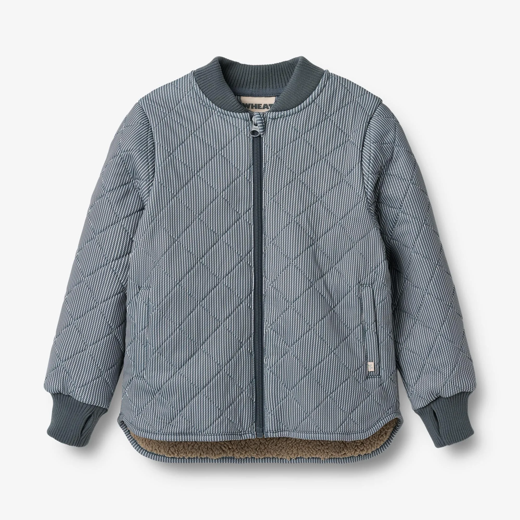 Lightweight Design Noise Reduced Fabrics Thermo Jacket Benni - ink stripe