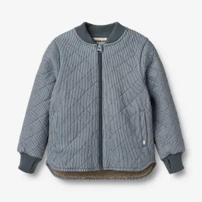 Non Chafing Neckline Thermo Jacket Benni - ink stripe