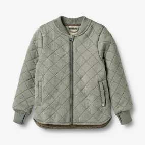 Eco Certified Textiles Thermo Jacket Benni - thunder melange