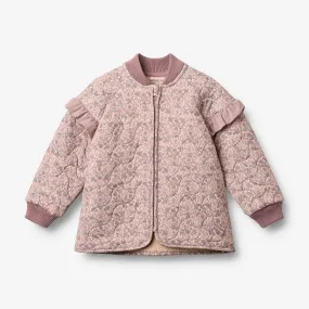 Slim Fit Styles Thermo Jacket Ellas - rose dust tapestry