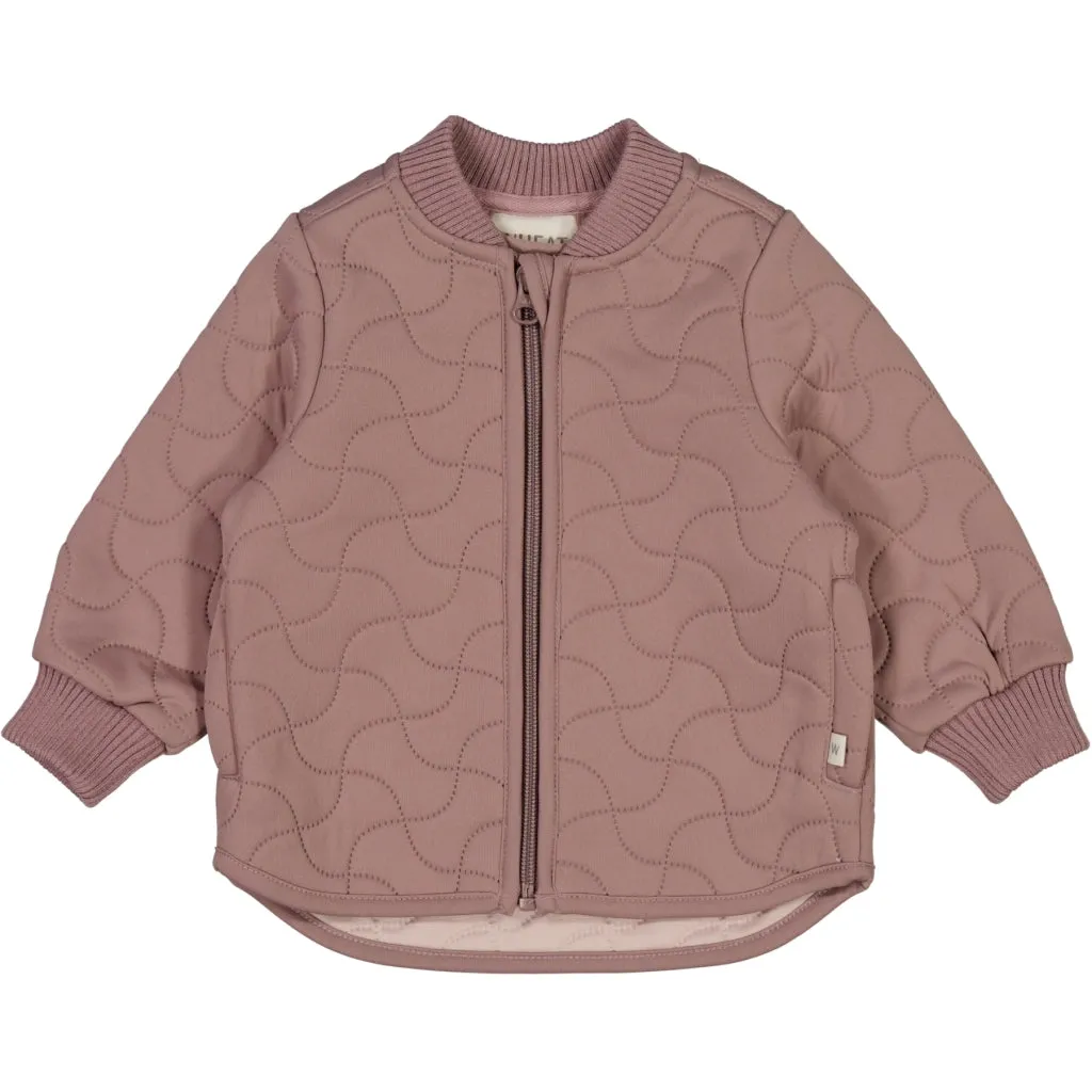 Autumn Wear Collapsible Packable Style Thermo Jacket Loui | Baby - dusty lilac
