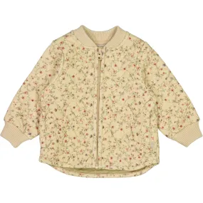 Button Closure Thermo Jacket Loui | Baby - flower vine