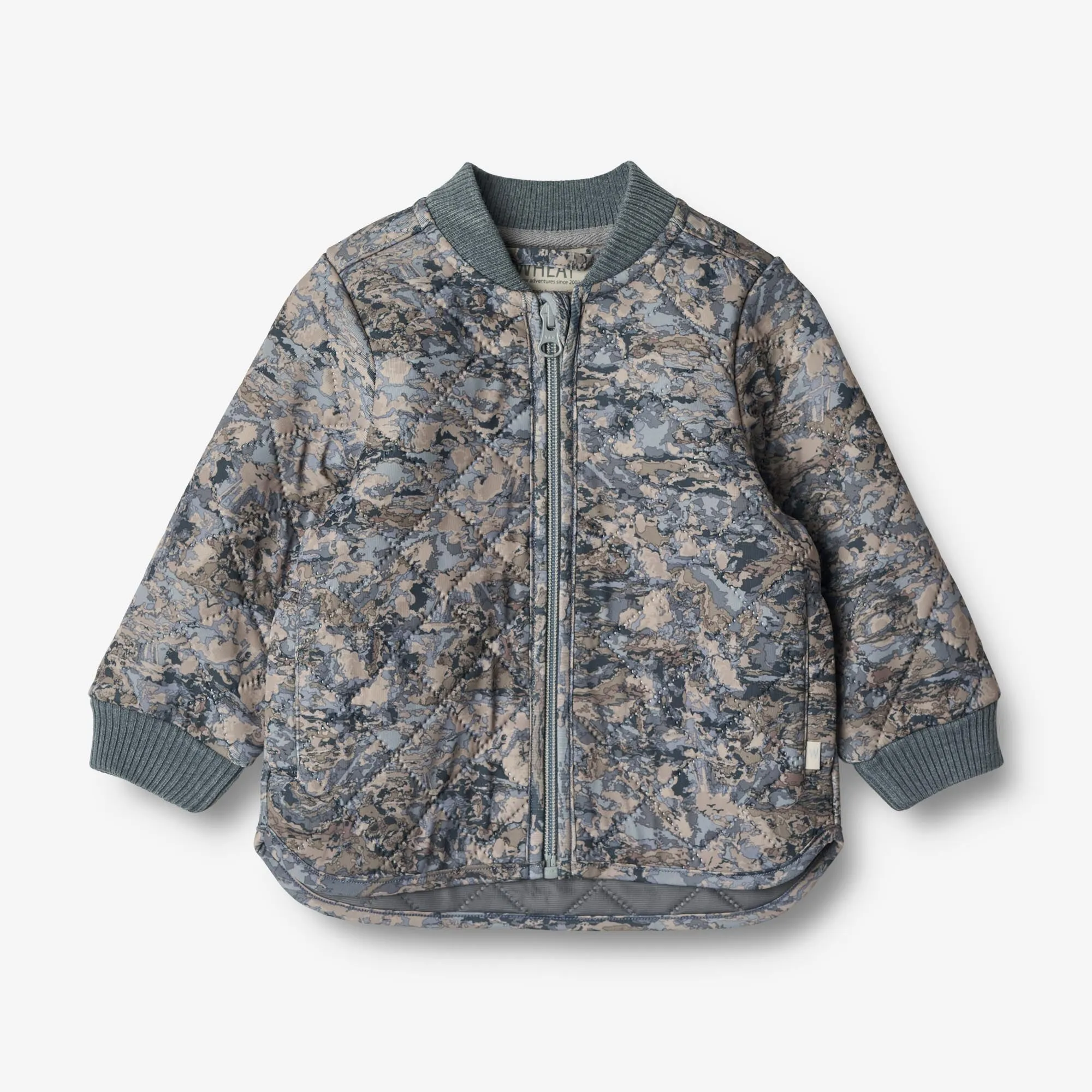 Thermo Jacket Loui | Baby - rainy blue clouds Modern Fit
