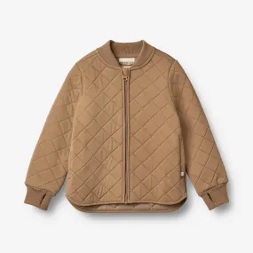 ReflectiveTrimDetails Reinforced Seam Durability Thermo jacket Loui - hazel